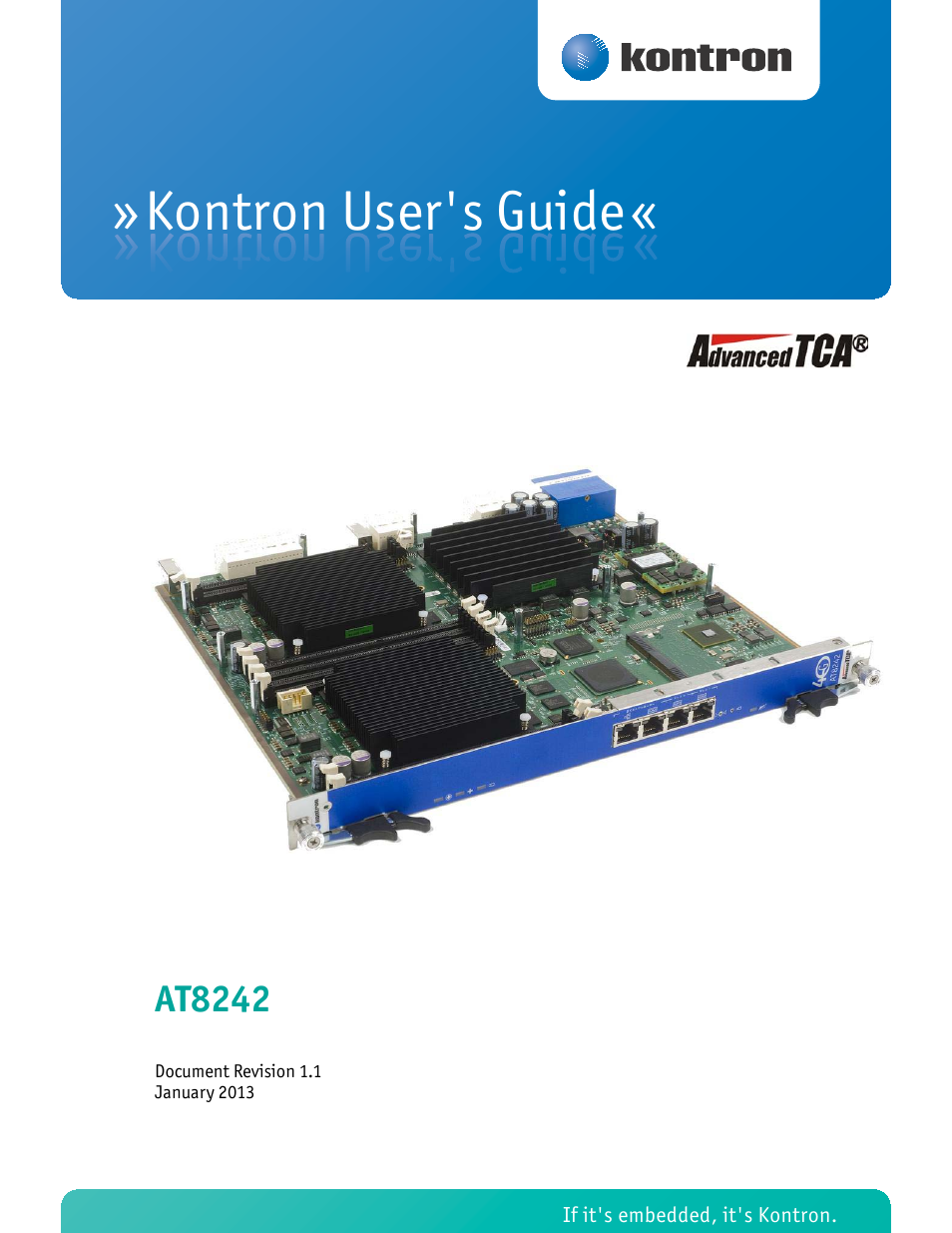Kontron AT8242 User Manual | 109 pages