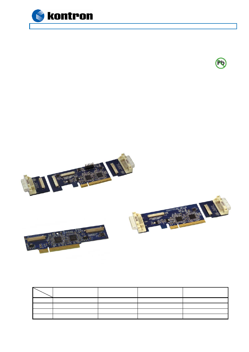 Kontron 820958 ADD2-DVI-Dual-Internal-150 User Manual | 9 pages