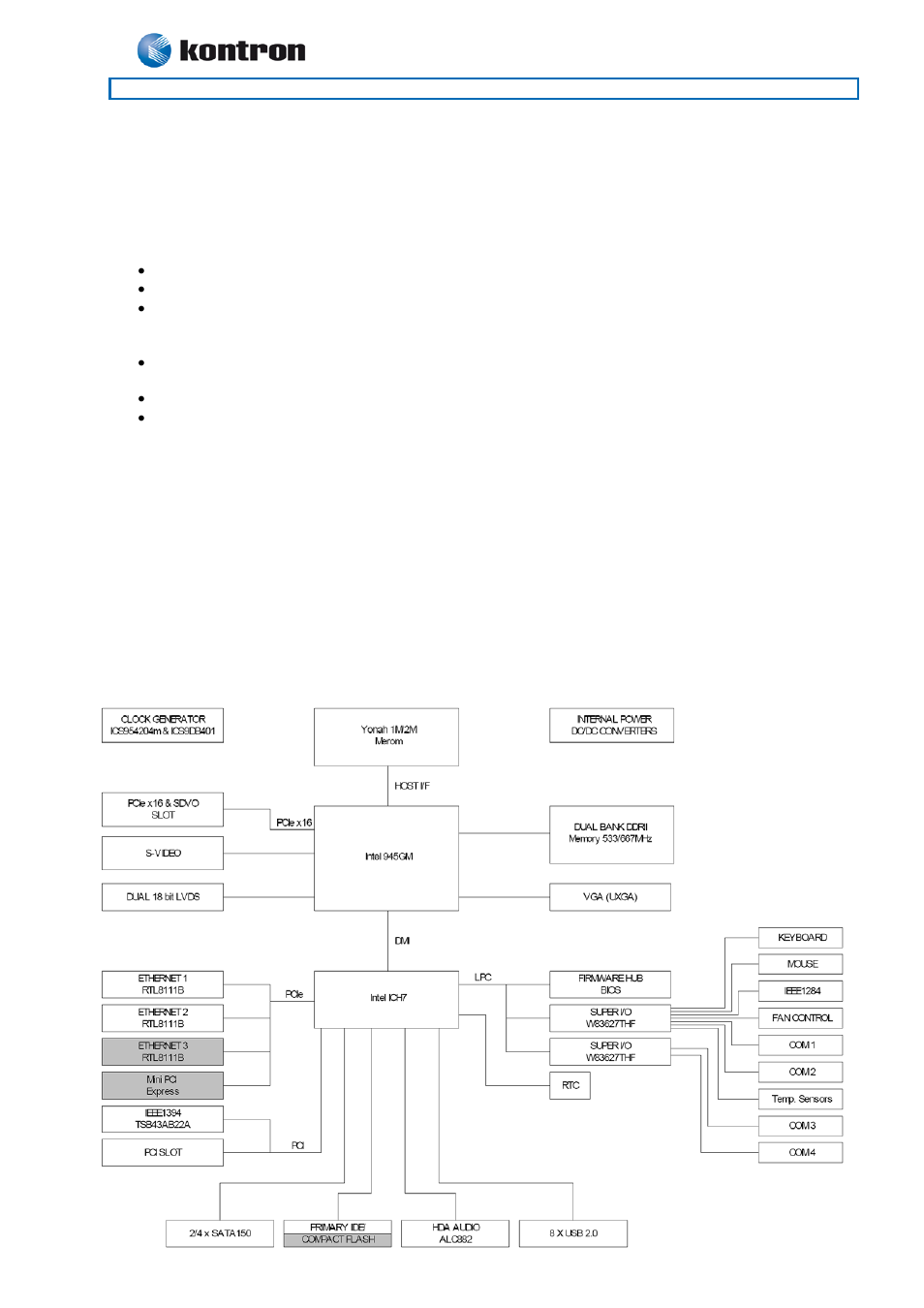 3 system memory support, 4 system overview, 986lcd-m family | Kontron 986LCD-M-mITX (BGA) User Manual | Page 14 / 91
