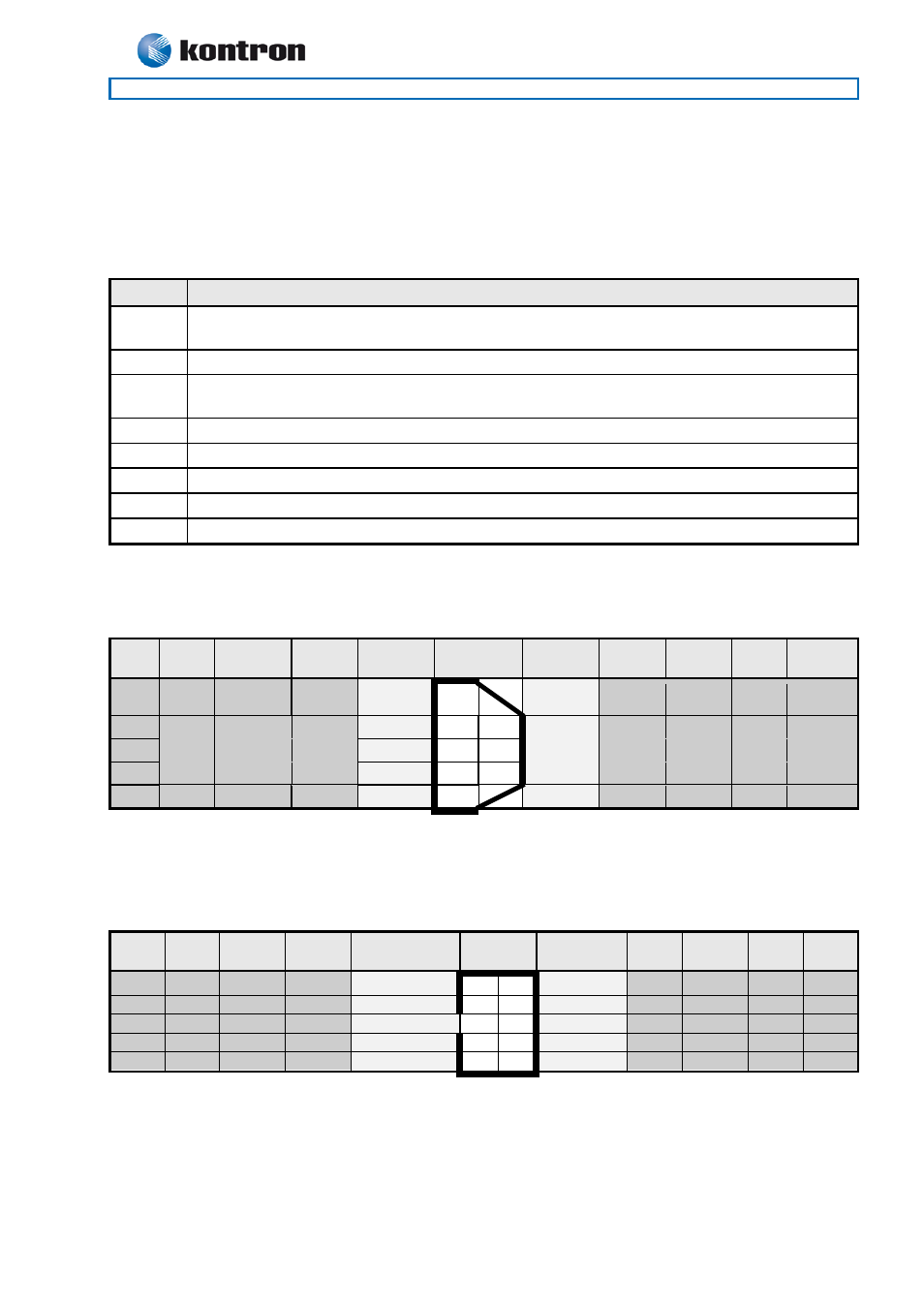 9 serial ports, 1 com1 (port1) db9 connector, 2 com2, com3 & com4 pin header connectors | 986lcd-m family | Kontron 986LCD-M-mITX (BGA) User Manual | Page 41 / 91