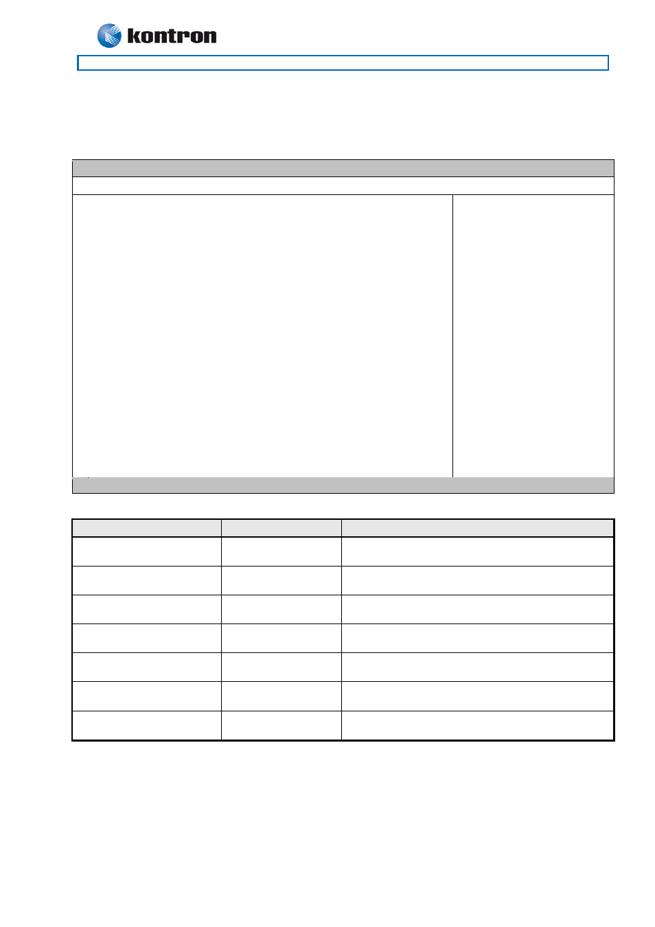 8 exit menu, 986lcd-m family | Kontron 986LCD-M-mITX (BGA) User Manual | Page 89 / 91