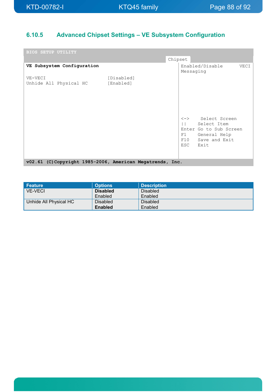 Kontron KTQ45-FLEX User Manual | Page 88 / 92