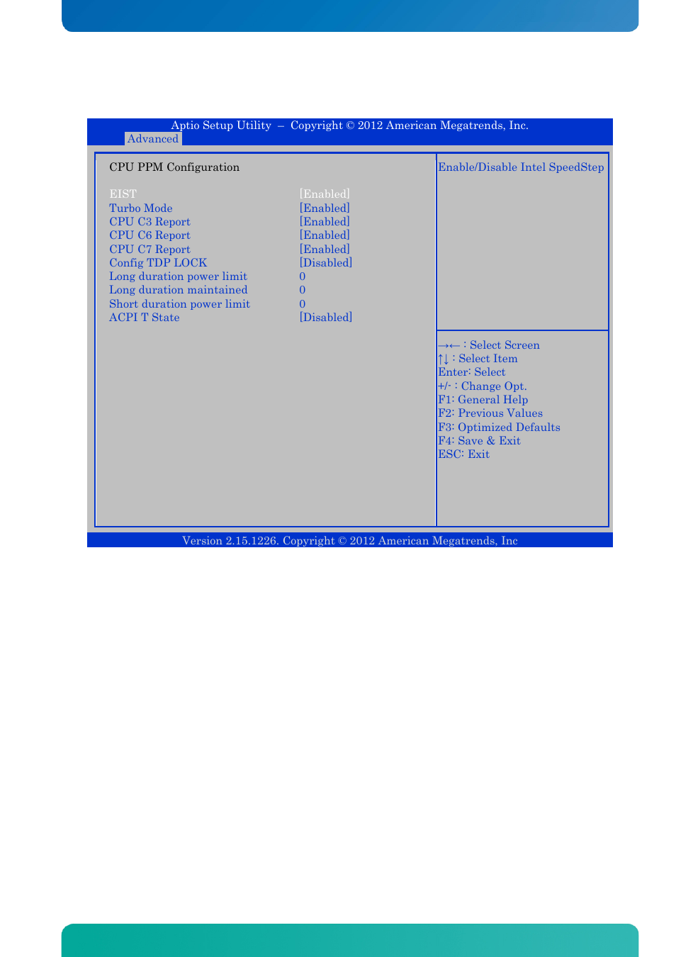 18 advanced - cpu ppm configuration, Advanced - cpu ppm configuration, Bios - advanced | Kontron KTQM67-mITX User Manual | Page 116 / 148