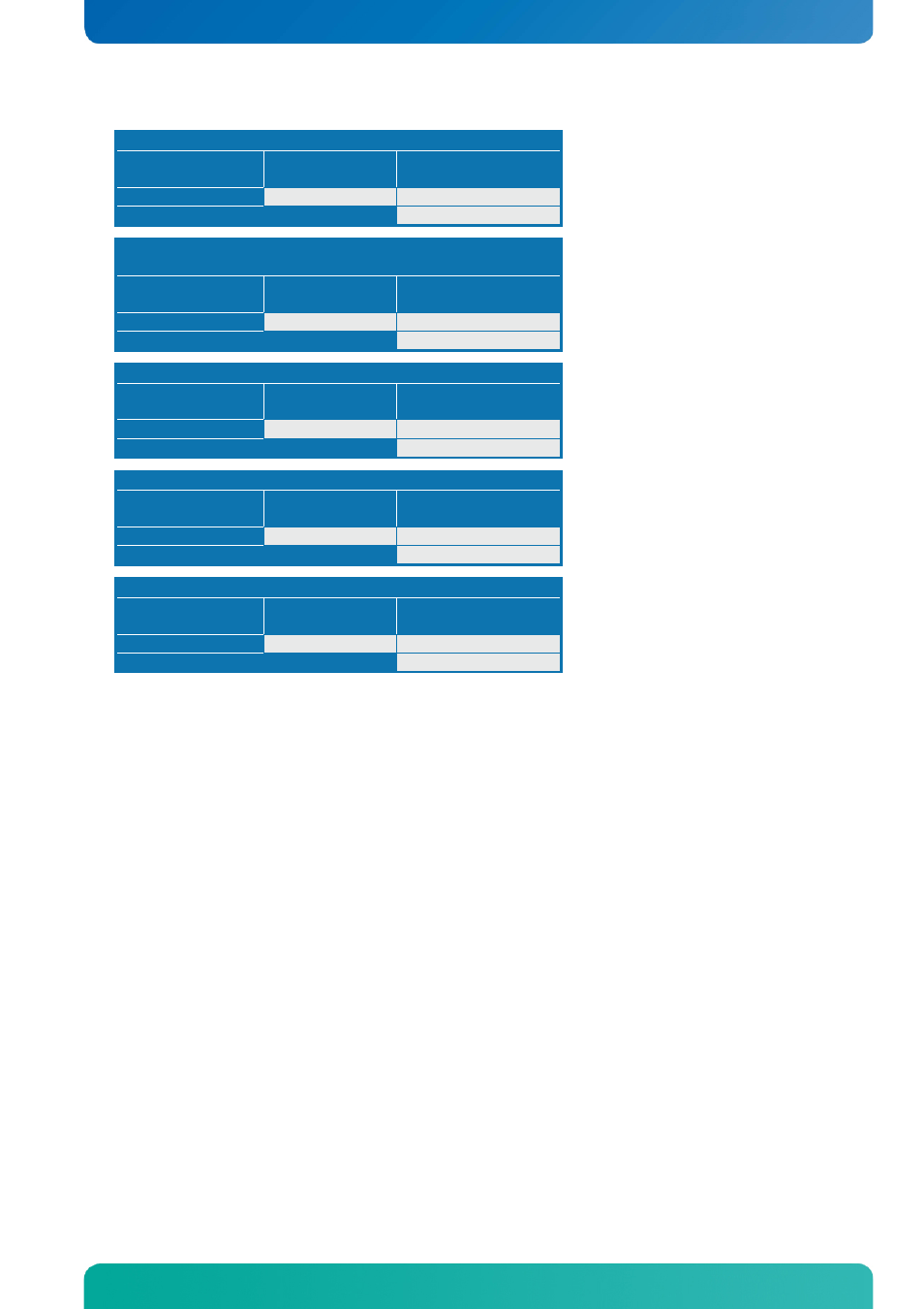 System specification | Kontron KTQM67-mITX User Manual | Page 25 / 148