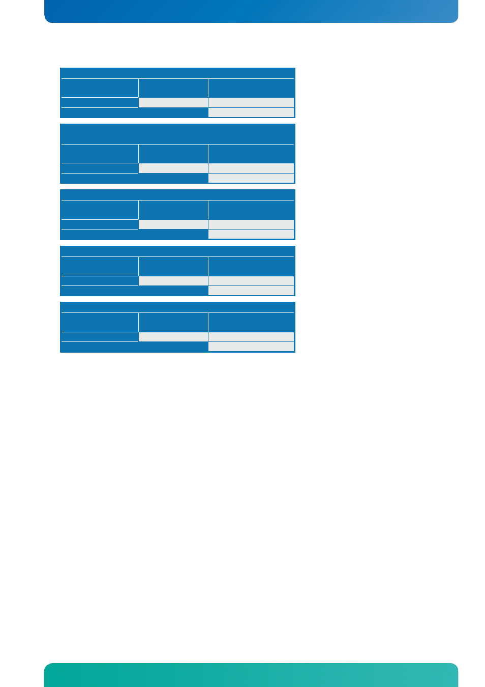 System specification | Kontron KTQM67-mITX User Manual | Page 27 / 148