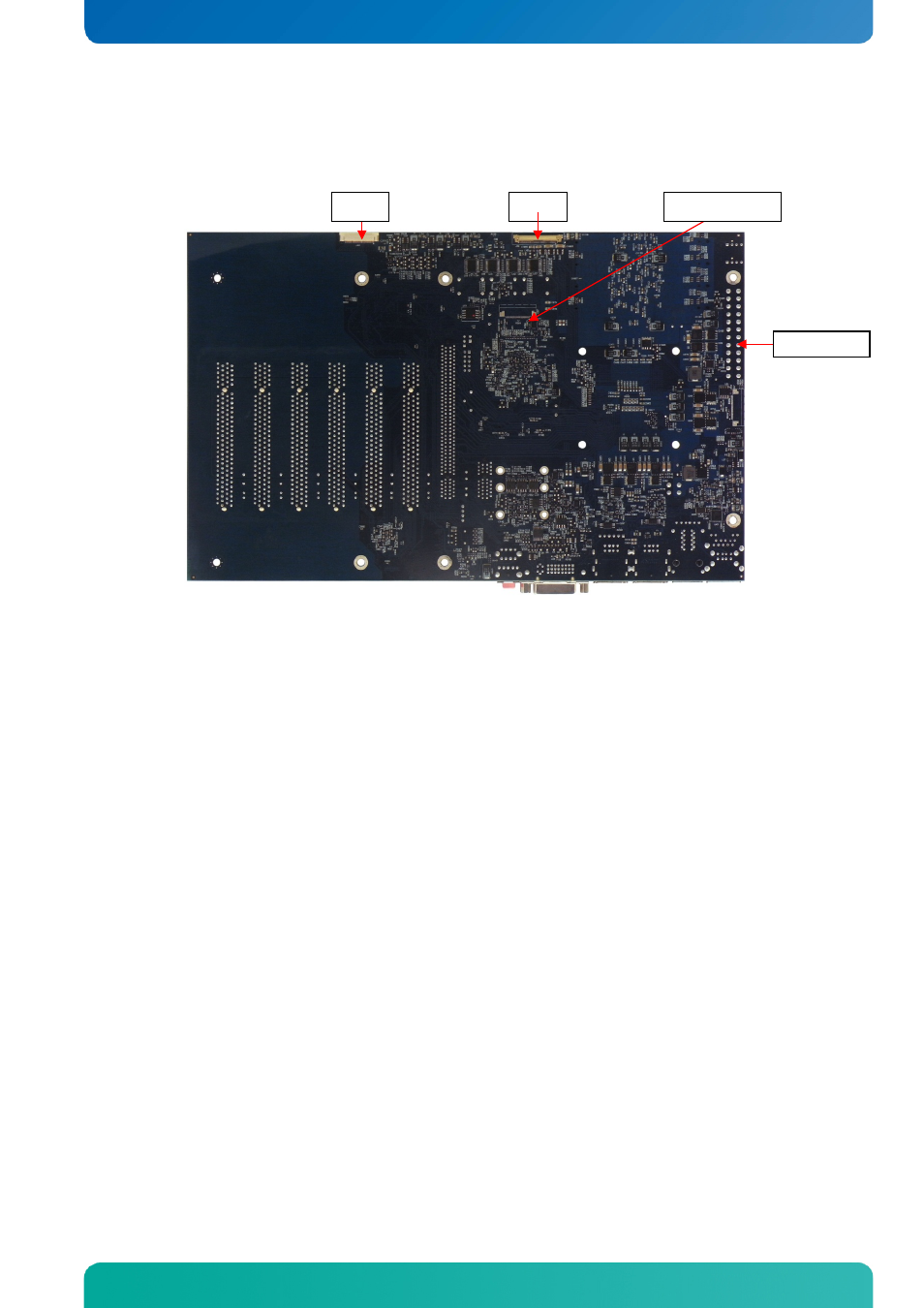 7 ktqm67/atxp - backside, Ktqm67/atxp - backside, Connector location | Kontron KTQM67-mITX User Manual | Page 35 / 148