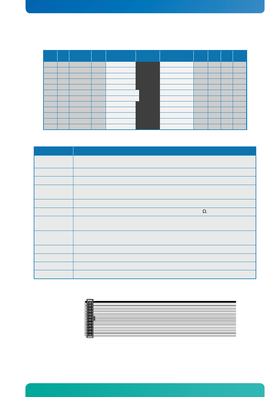 11 front panel connector (frontpnl) (j19), Front panel connector (frontpnl) (j19), Internal connectors | Kontron KTQM67-mITX User Manual | Page 57 / 148