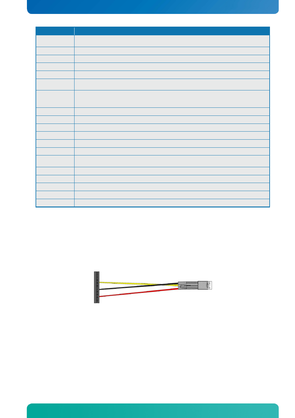 Internal connectors | Kontron KTQM67-mITX User Manual | Page 59 / 148