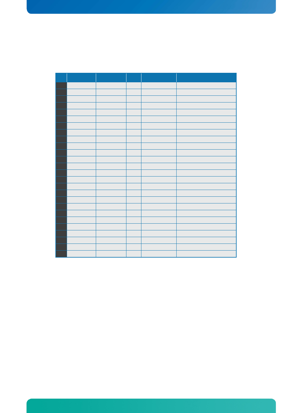 16 xdp-cpu (debug port for cpu) (j32), Xdp-cpu (debug port for cpu) (j32), Internal connectors | Kontron KTQM67-mITX User Manual | Page 64 / 148
