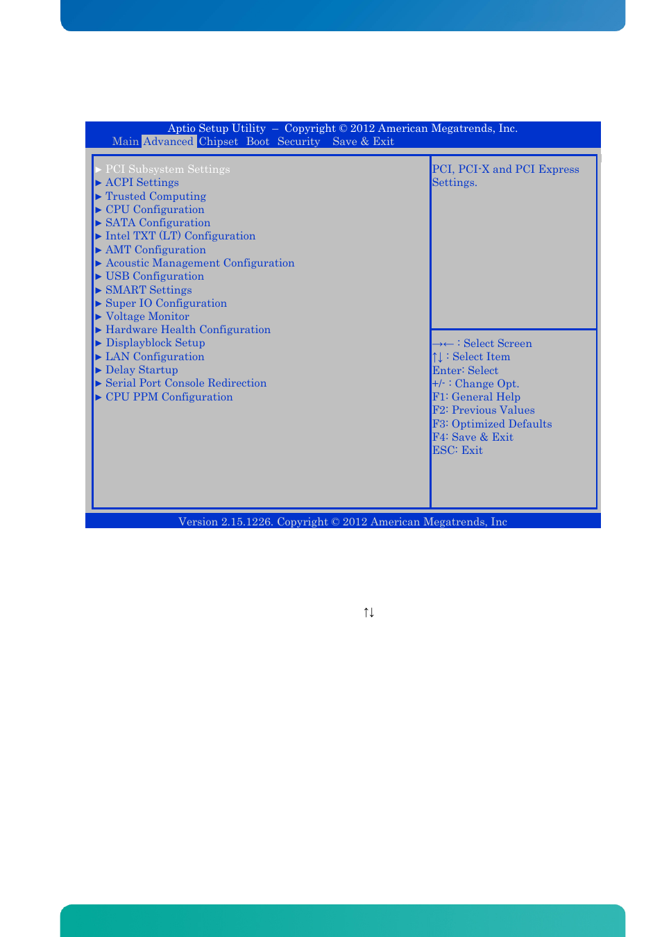 2 advanced, Advanced, Bios - advanced | Kontron KTQM67-mITX User Manual | Page 81 / 148