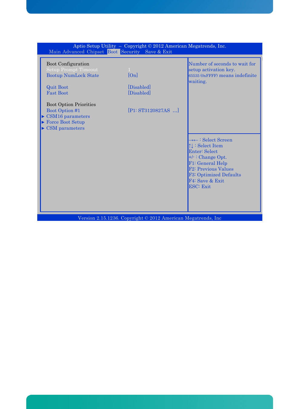 4 boot, Boot, Bios - boot | Kontron KTQ67-FLEX MED User Manual | Page 120 / 129