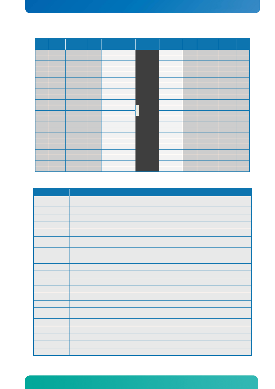 10 feature connector (feature) (j30), Feature connector (feature) (j30), Internal connectors | Kontron KTQ77-FLEX User Manual | Page 47 / 141