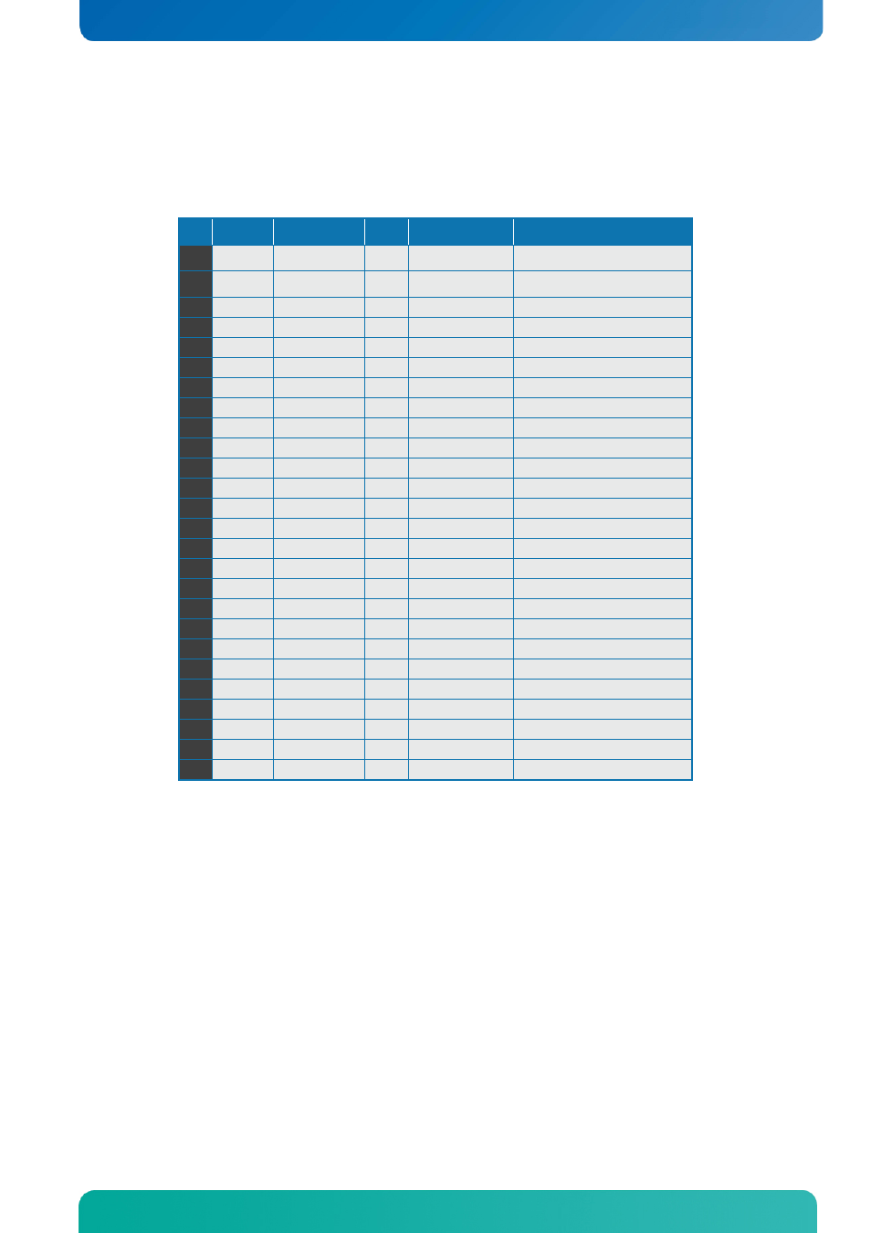 16 xdp-pch (debug port for chipset) (j13), Xdp-pch (debug port for chipset) (j13), Internal connectors | Kontron KTQ77-FLEX User Manual | Page 53 / 141