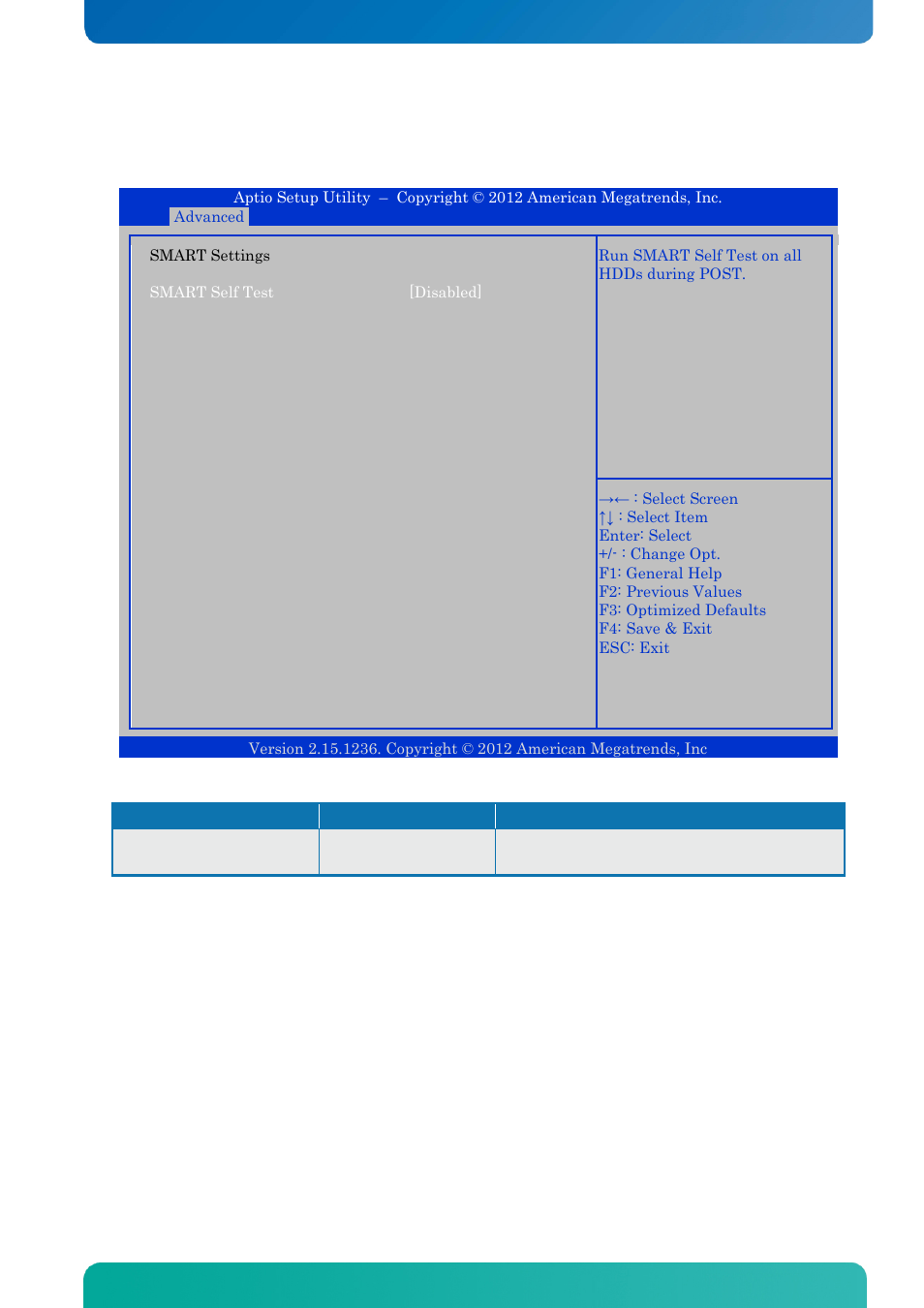 12 advanced - smart settings, Advanced - smart settings, Bios - advanced | Kontron KTQ77-FLEX User Manual | Page 90 / 141