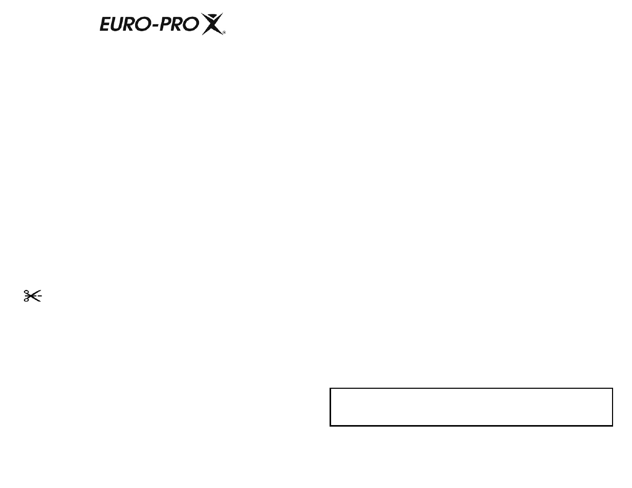Save these instructions, Important safety instructions, Special safety instructions | For household use only, One (1) year limited warranty, K4305h, Ownership registration card | Bravetti EURO-PRO K4305H User Manual | Page 3 / 6