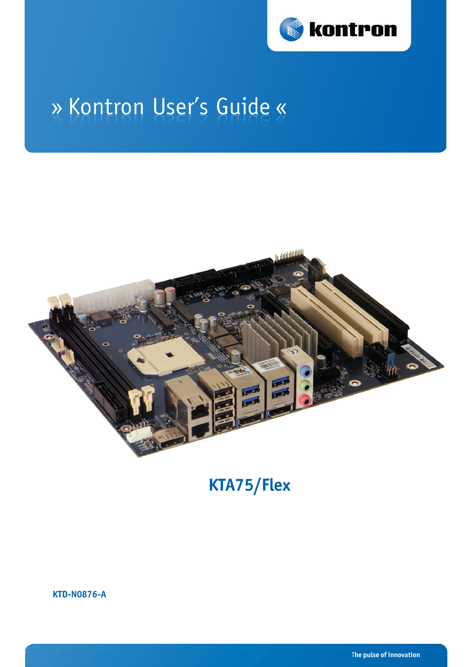 Kontron KTA75-FLEX User Manual | 90 pages