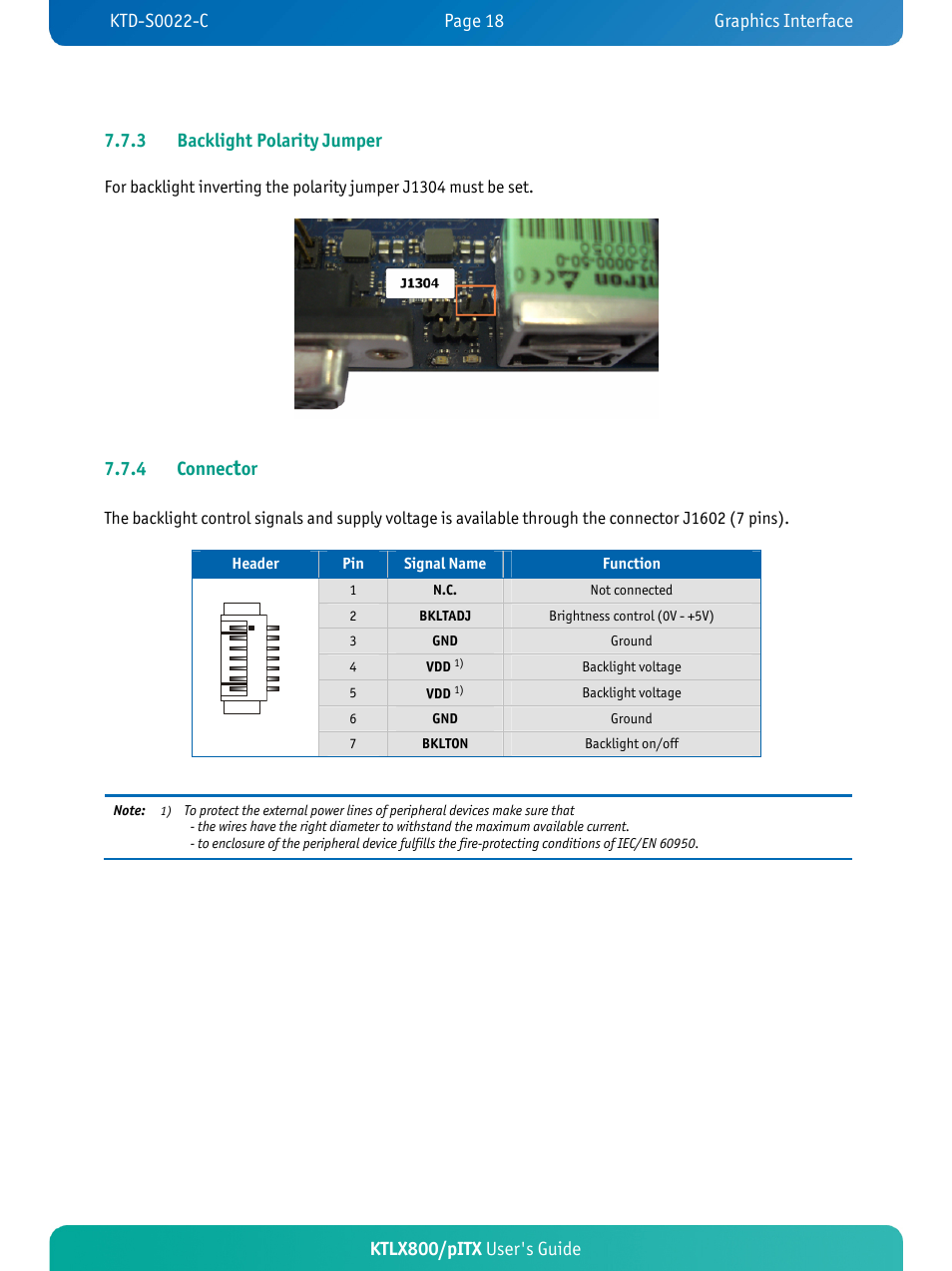 4 connec | Kontron KTLX800-pITX User Manual | Page 23 / 66