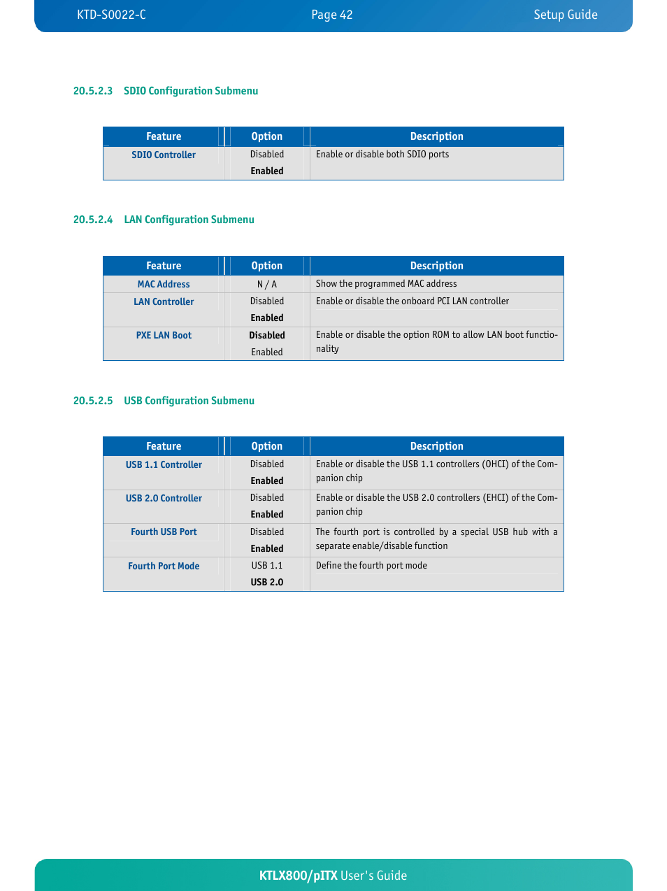 Ktlx800/pitx user's guide | Kontron KTLX800-pITX User Manual | Page 47 / 66