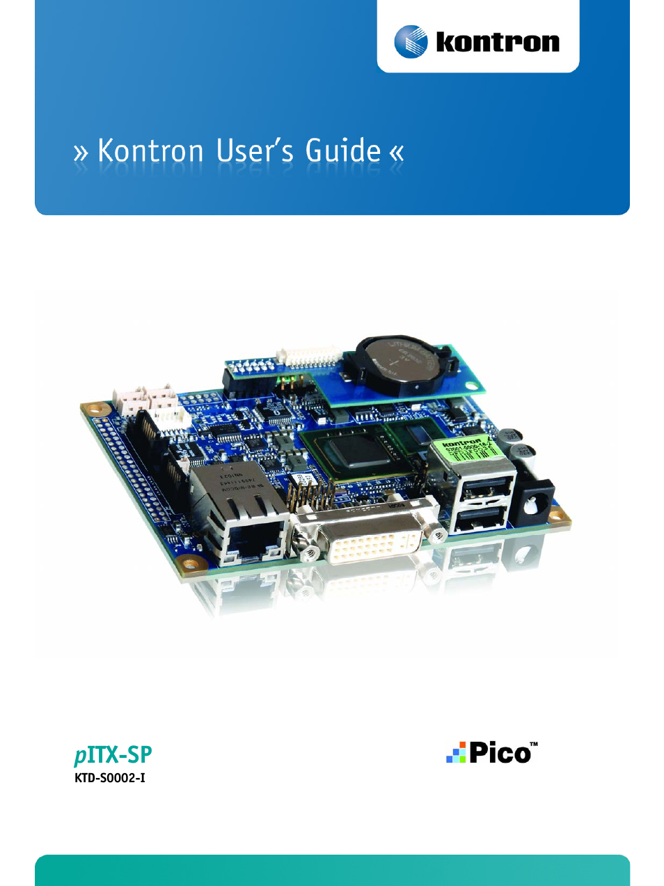 Kontron pITX-SP User Manual | 67 pages
