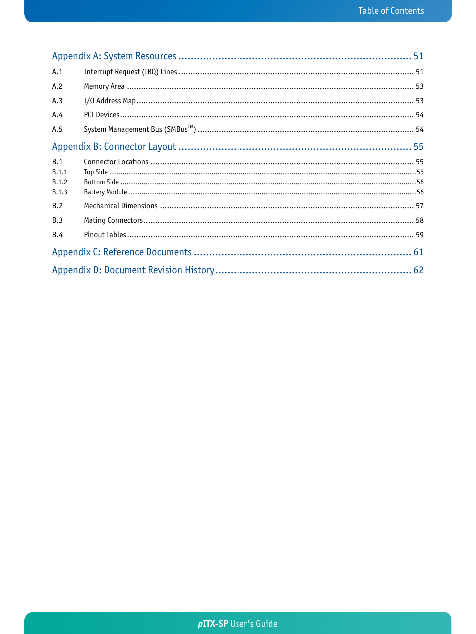 Kontron pITX-SP User Manual | Page 5 / 67