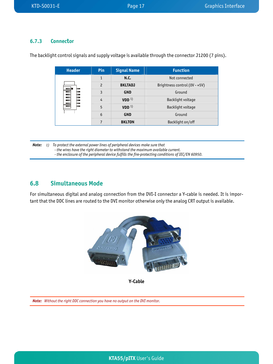 8 simultaneous mode | Kontron KTA55-pITX User Manual | Page 21 / 67