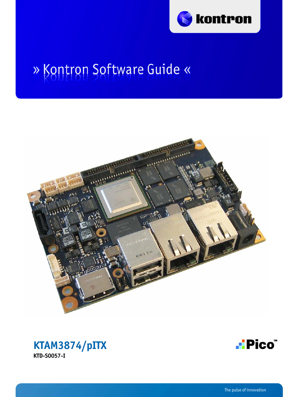 Kontron KTAM3874-pITX User Manual | 293 pages