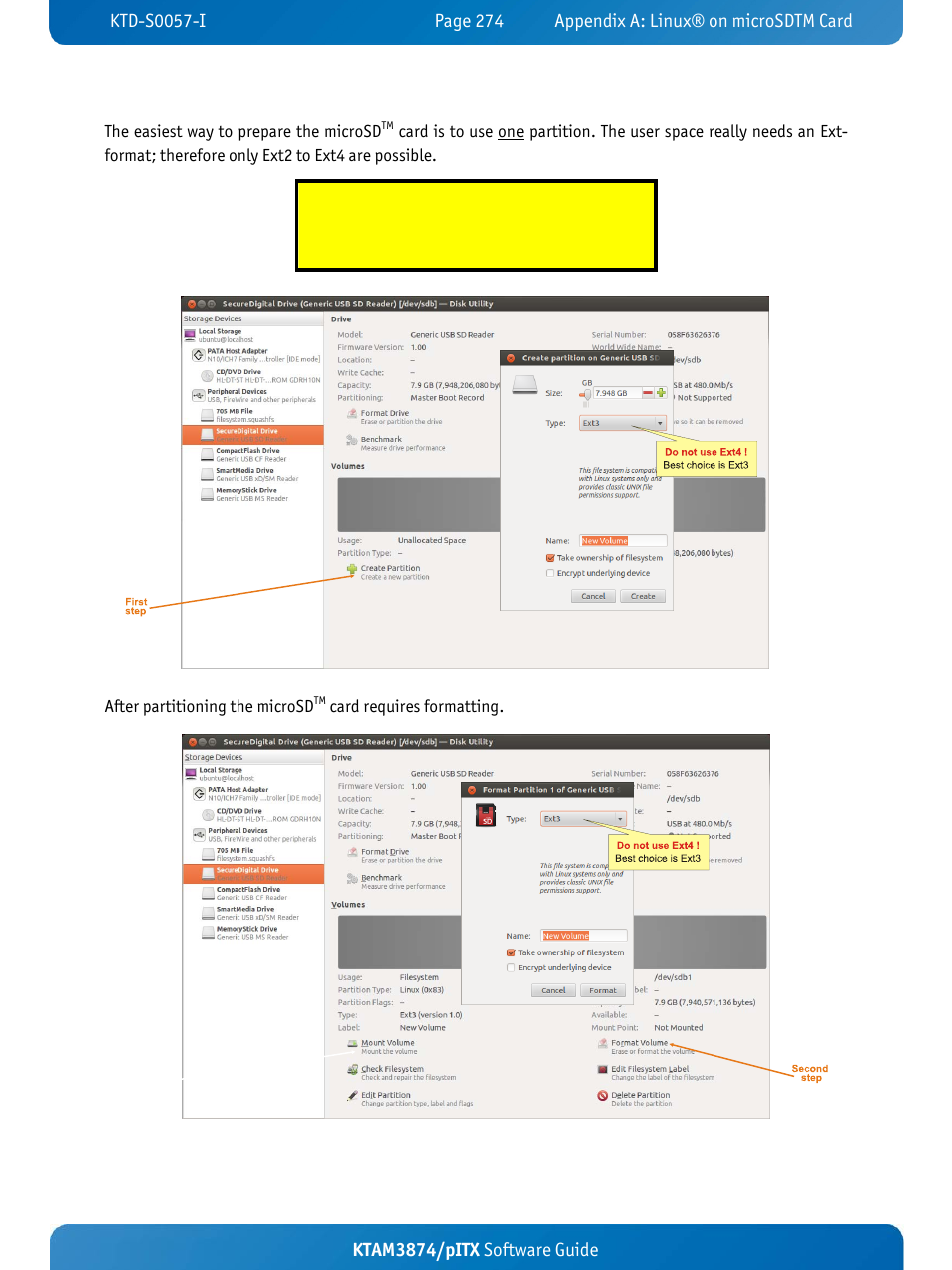 Ktam3874/pitx software guide | Kontron KTAM3874-pITX User Manual | Page 278 / 293