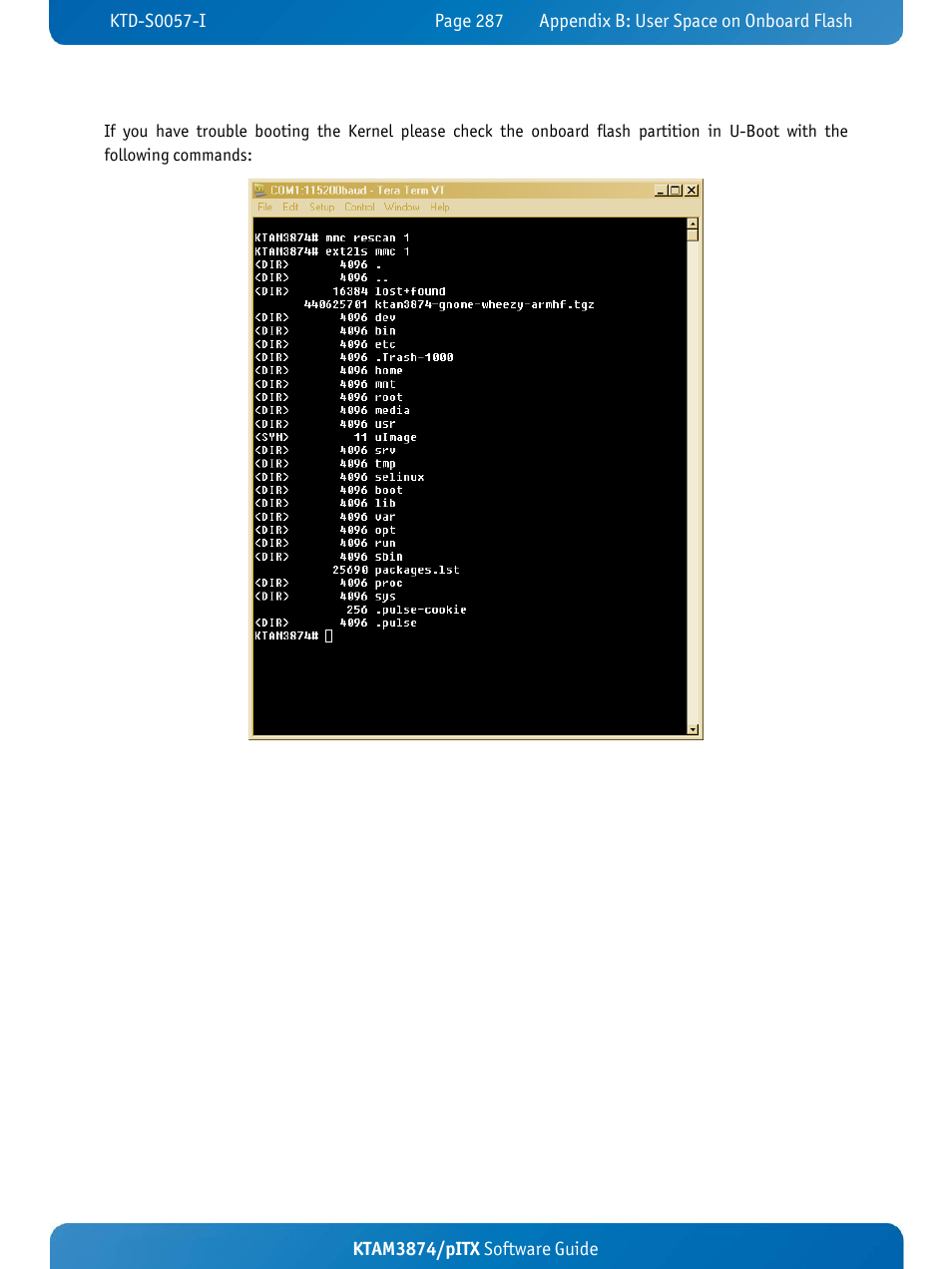 Kontron KTAM3874-pITX User Manual | Page 291 / 293