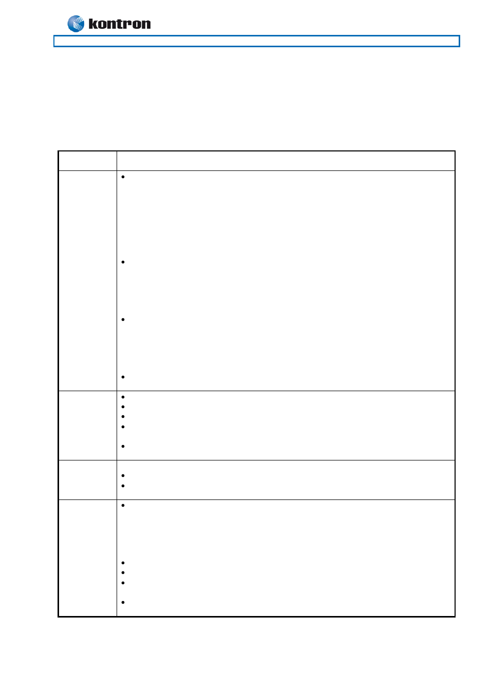 System specification, 1 component main data, Component main data | Kt690 family, Component main data 3.1 | Kontron KT690-mITX (BGA) - dual core User Manual | Page 11 / 93