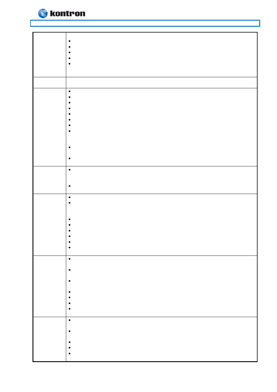 Kt690 family | Kontron KT690-mITX (BGA) - dual core User Manual | Page 12 / 93