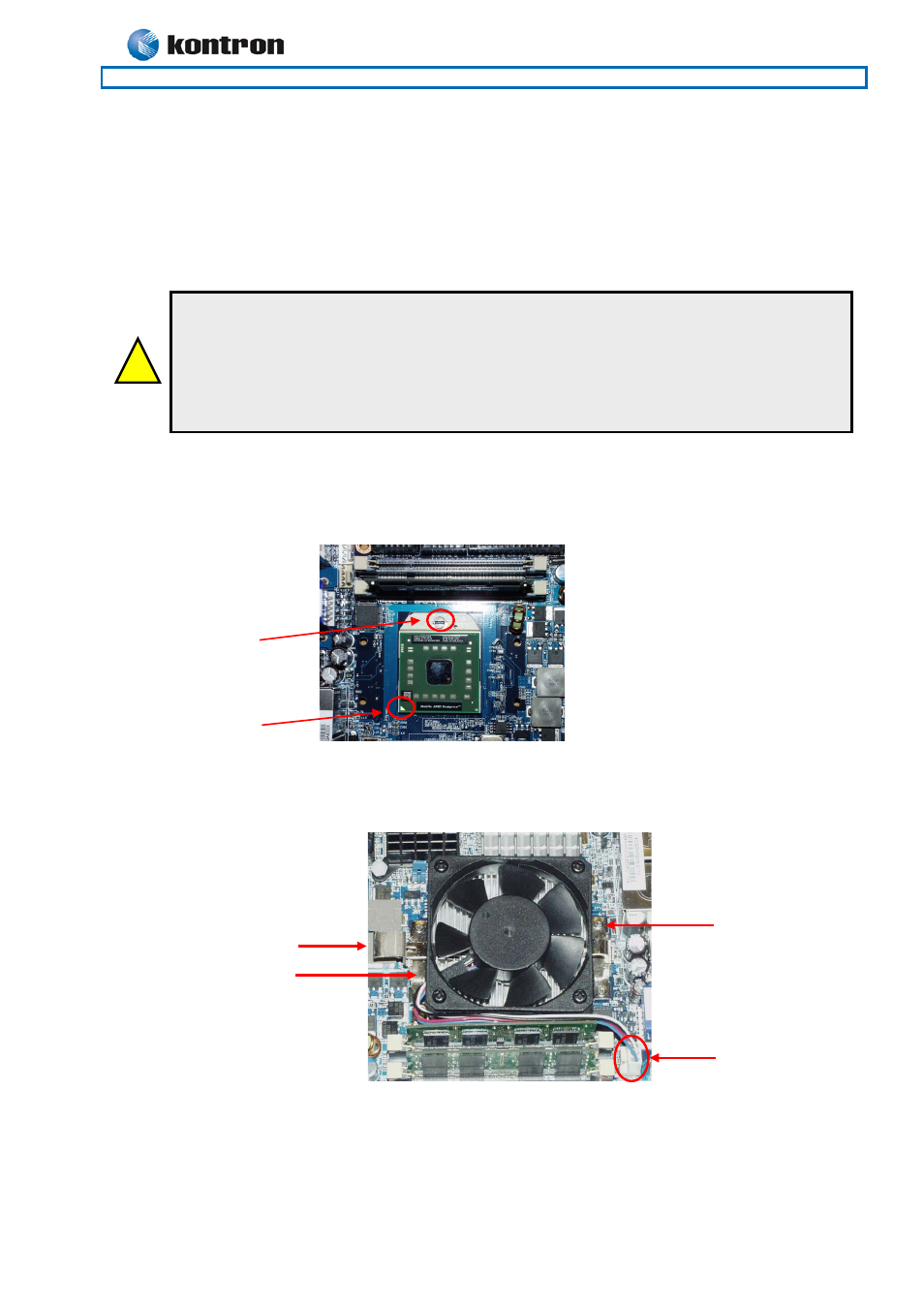 Installation procedure, 1 installing the board, Installing the board | Kt690 family, Installing the board 2.1 | Kontron KT690-mITX (BGA) - dual core User Manual | Page 8 / 93