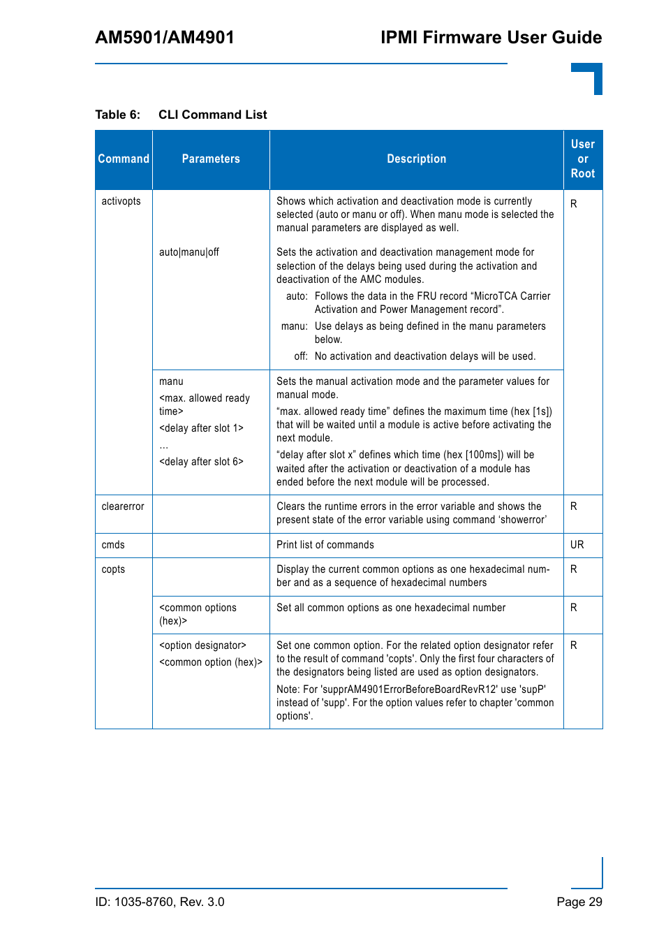 Kontron AM4901 IPMI User Manual | Page 29 / 92