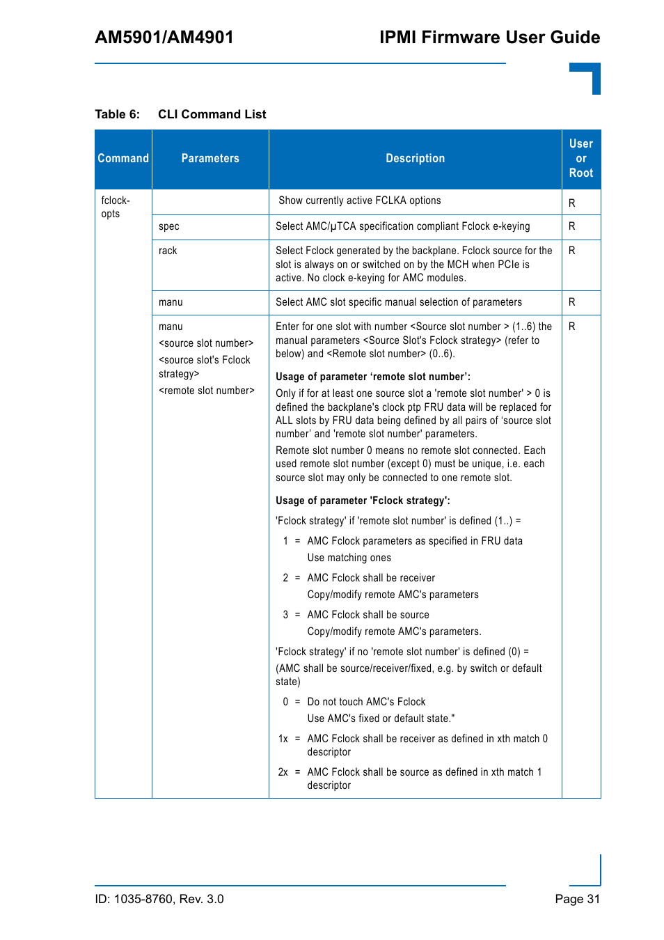 Kontron AM4901 IPMI User Manual | Page 31 / 92