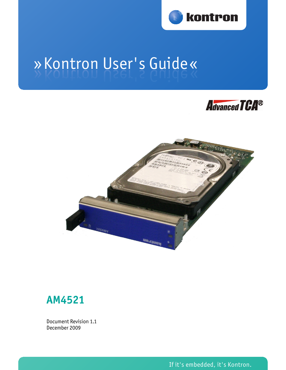 Kontron AM4521 User Manual | 30 pages