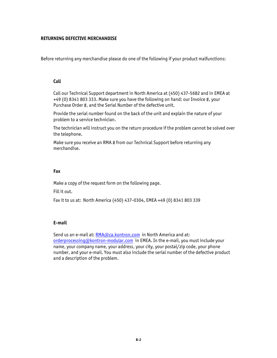 Kontron AM4520 Manual User Manual | Page 35 / 37