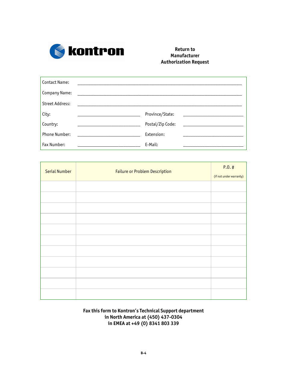 Kontron AM4520 Manual User Manual | Page 37 / 37