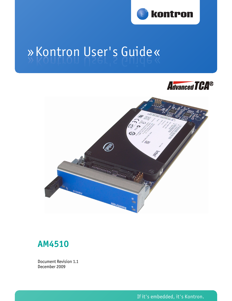 Kontron AM4510 User Manual | 31 pages