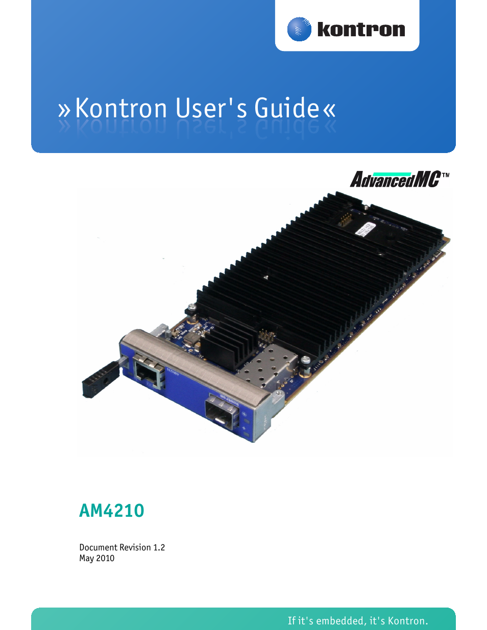 Kontron AM4210 User Manual | 91 pages