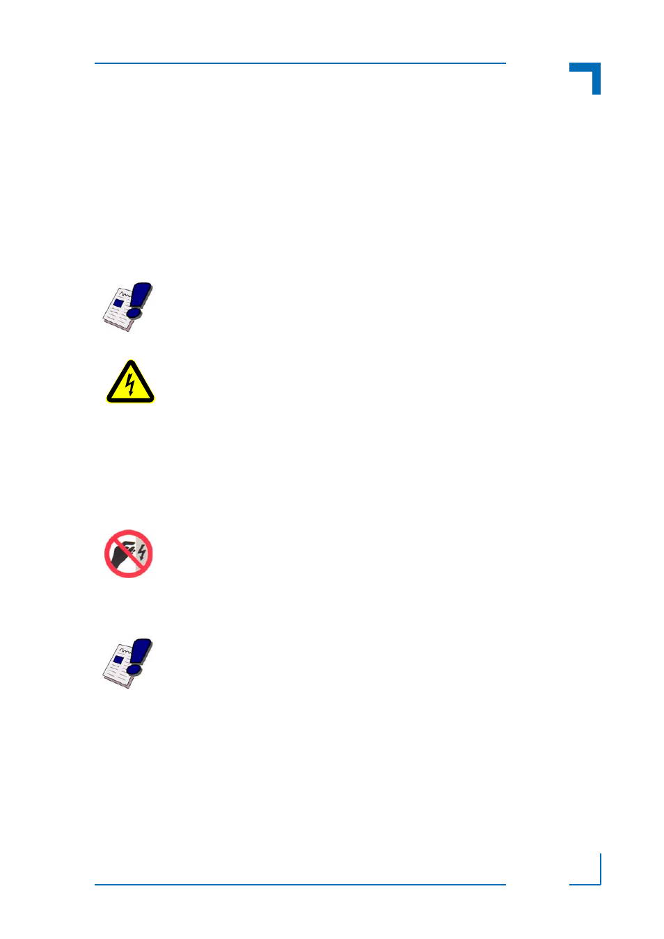 For your safety, High voltage safety instructions, Special handling and unpacking instructions | Am5030 preface | Kontron AM5030 User Manual | Page 13 / 32