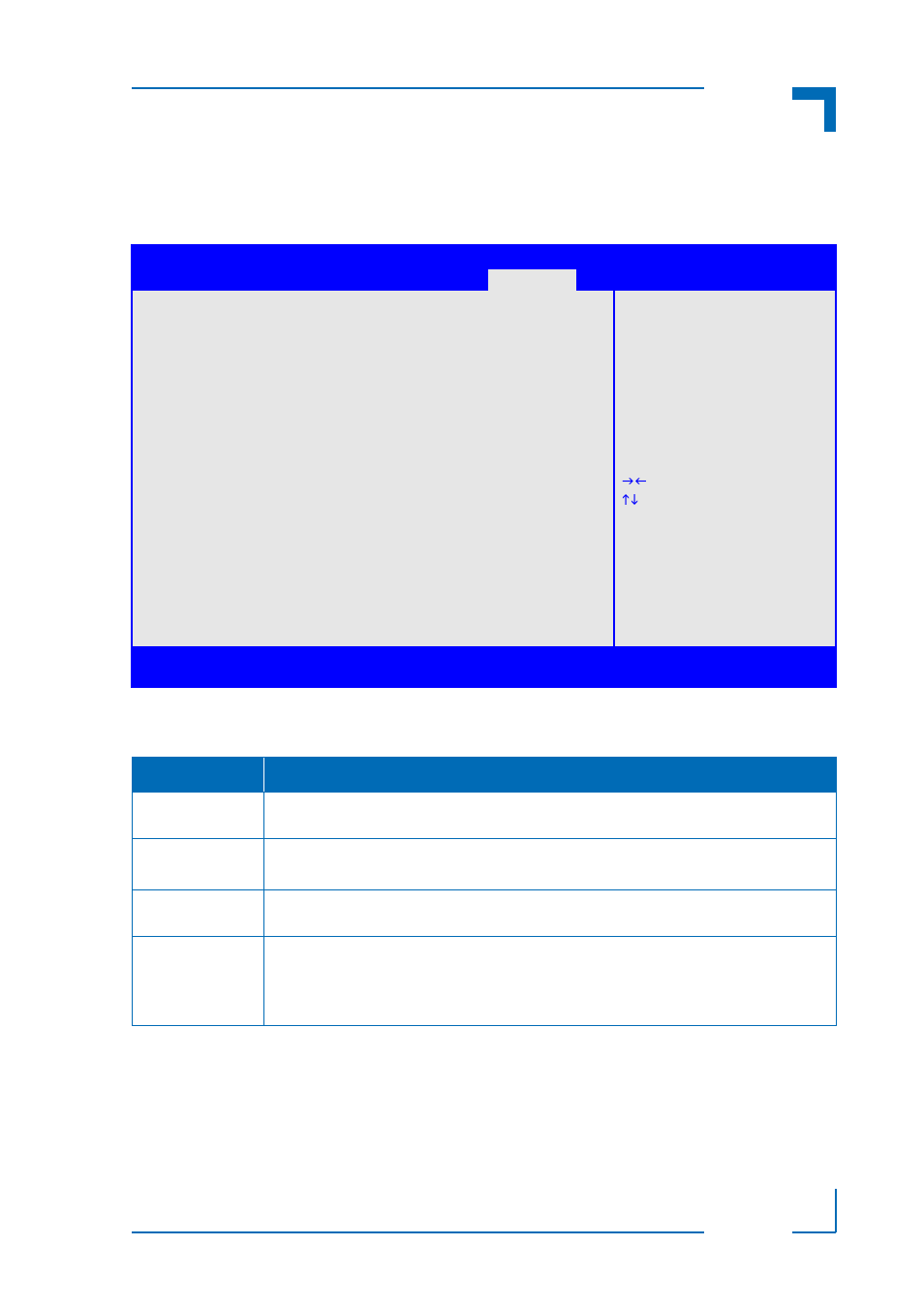 Security setup, Am5030 uefi bios security setup | Kontron AM5030 uEFI User Manual | Page 45 / 72