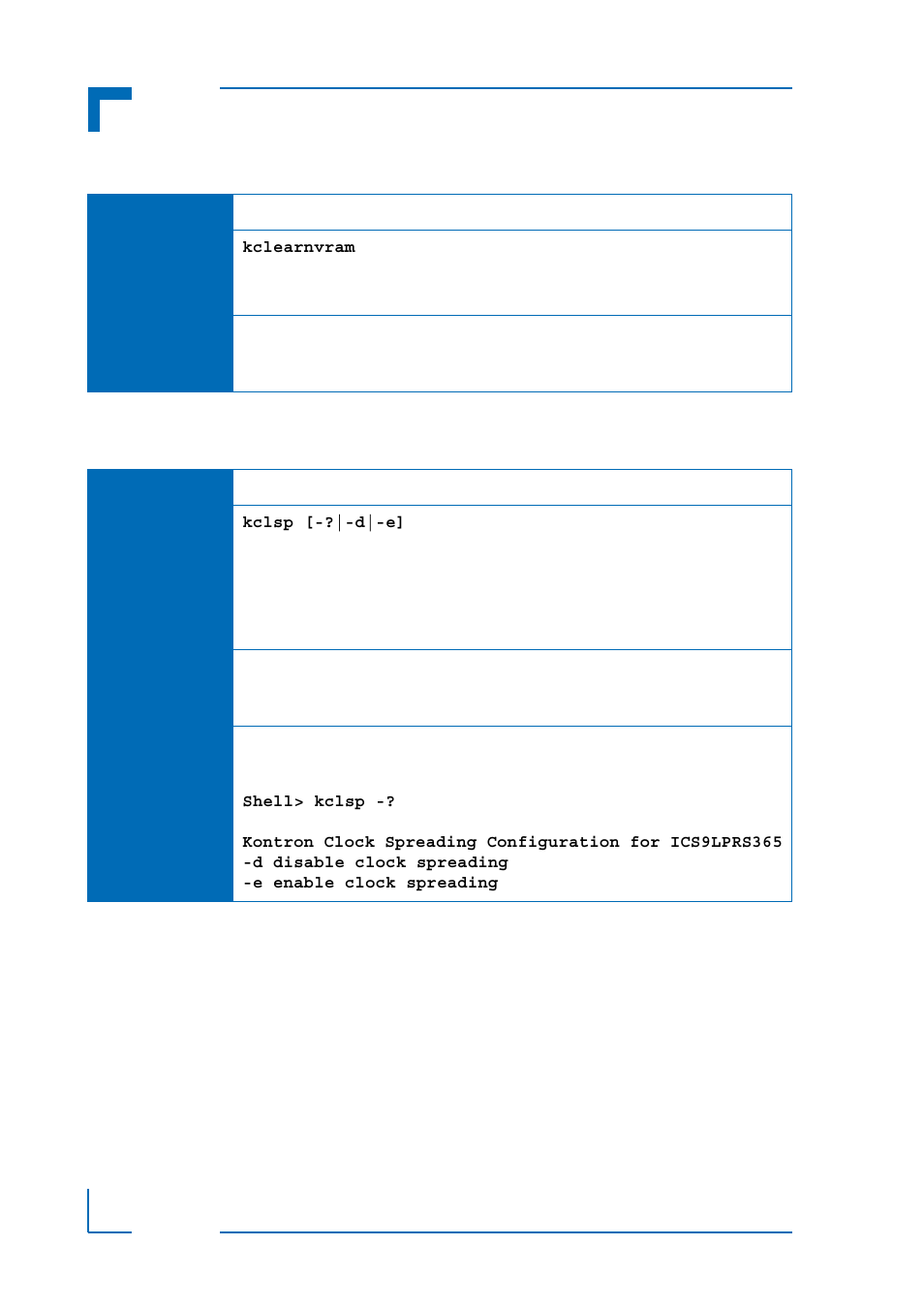 The uefi shell am5030 uefi bios | Kontron AM5030 uEFI User Manual | Page 62 / 72