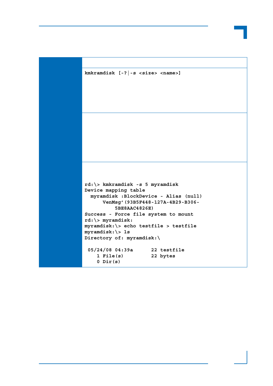 Am5030 uefi bios the uefi shell | Kontron AM5030 uEFI User Manual | Page 65 / 72