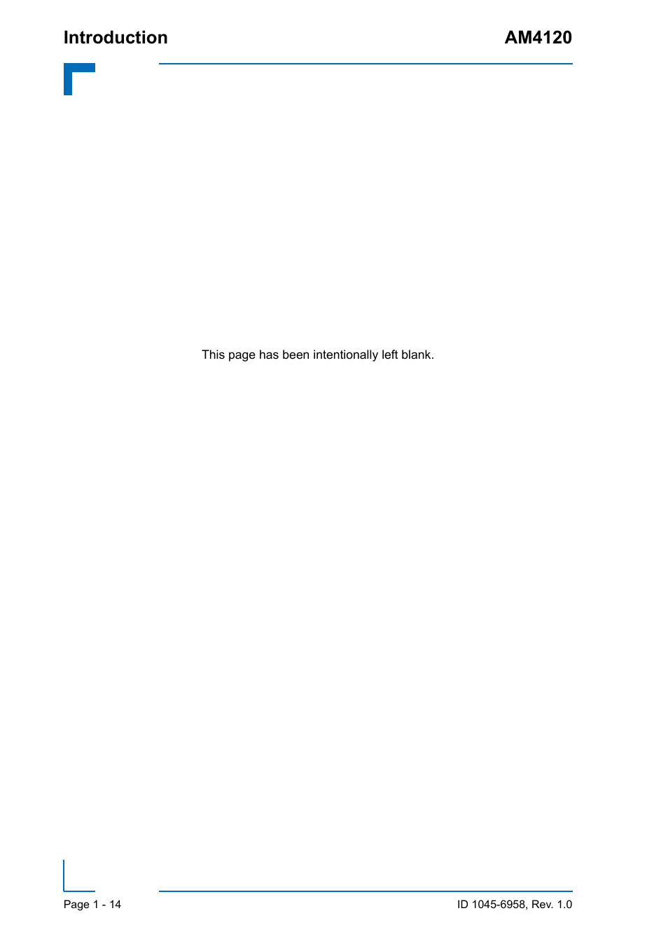 Introduction am4120 | Kontron AM4120 User Manual | Page 30 / 30