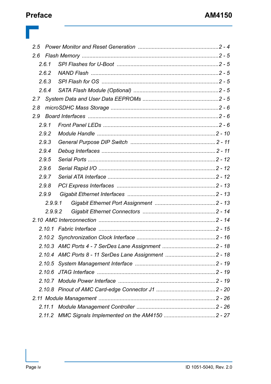 Preface am4150 | Kontron AM4150 User Manual | Page 4 / 30