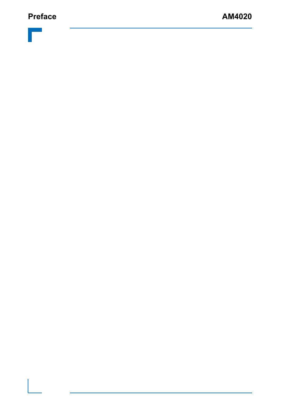 Preface am4020 | Kontron AM4020 IPMI Firmware User Manual | Page 4 / 50