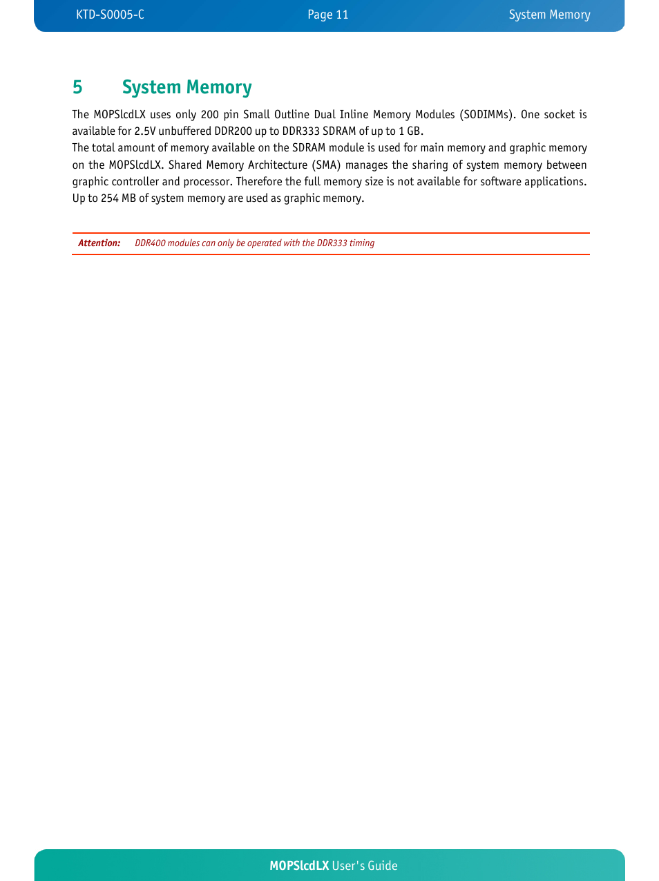 Kontron MOPSlcdLX User Manual | Page 15 / 54