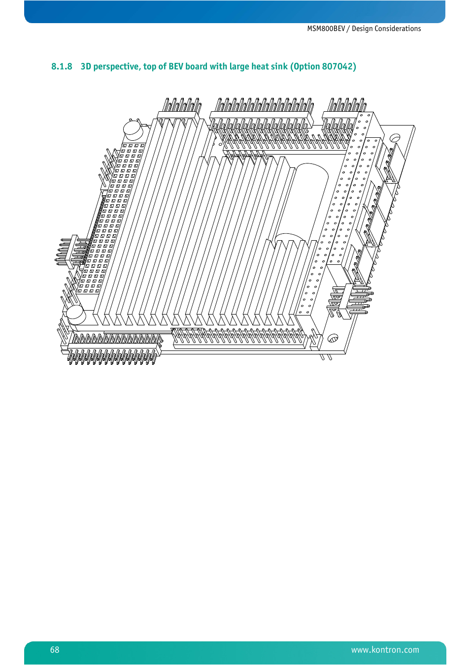 Kontron MSM800BEV User Manual | Page 70 / 101