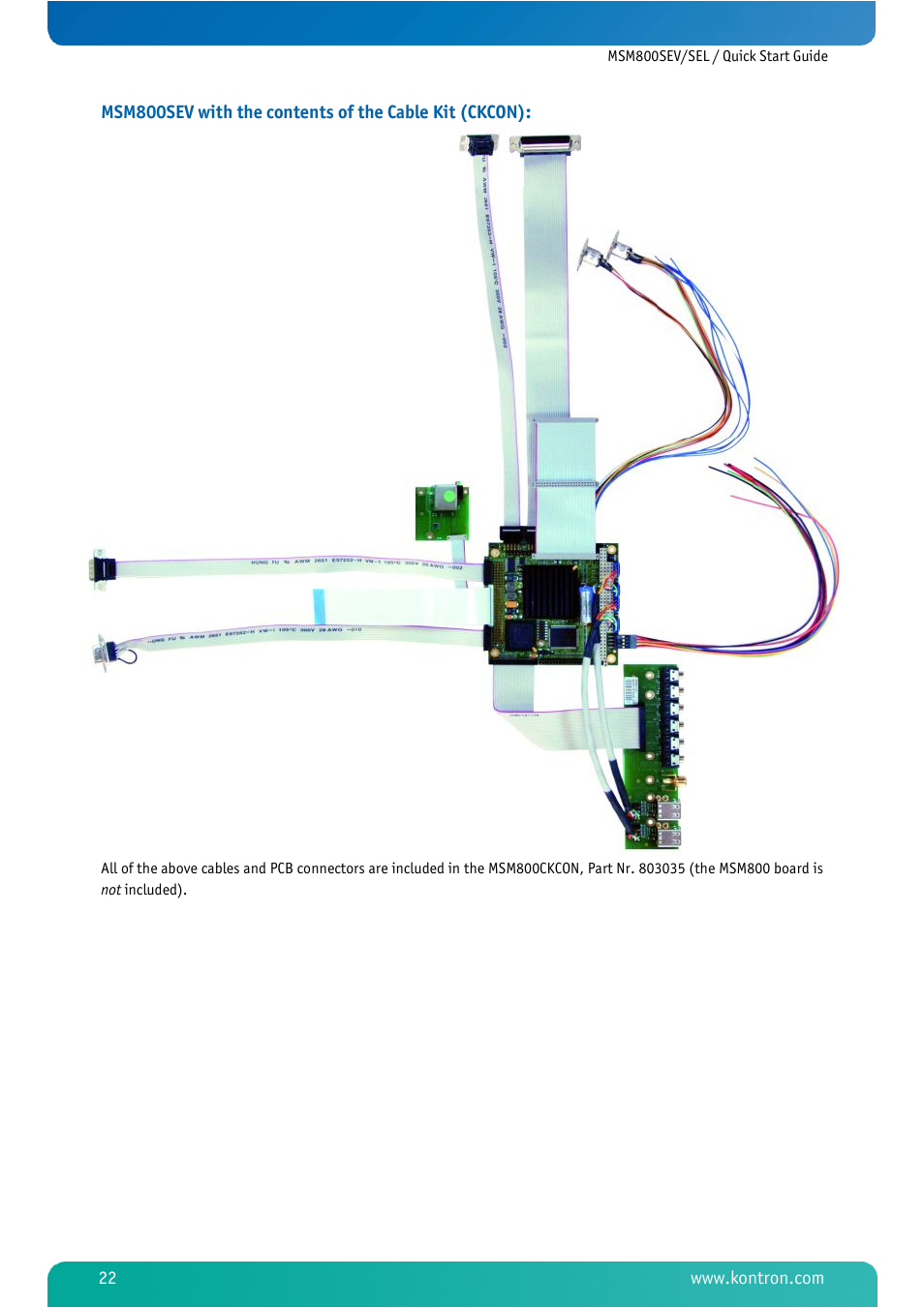 Kontron MSM800SEL User Manual | Page 24 / 106