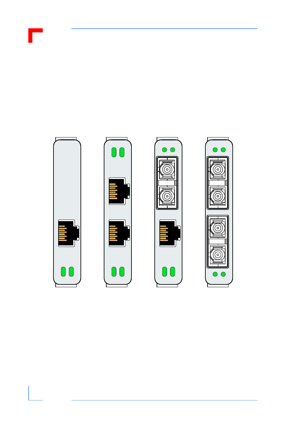 2 front panels, 3 board layouts, Front panels - 10 | Board layouts - 10, Pmc240 front panel standard variant views - 10, Ab c d, Introduction pmc240 | Kontron PMC240 User Manual | Page 26 / 52