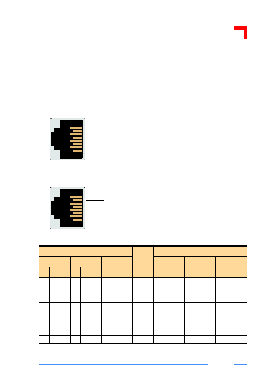 3 system interfaces, 1 ethernet wire cabling interface, System interfaces - 7 | Ethernet wire cabling interface - 7, Con1 and con5 connectors - 7, Con1 con5, Pmc240 functional description | Kontron PMC240 User Manual | Page 39 / 52